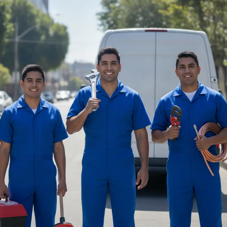 Canalizador equipe em Perus